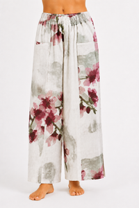 Floral Print Pants