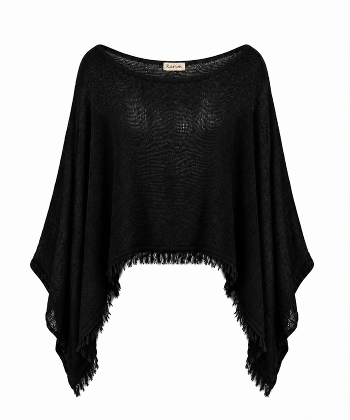 Poncho - Black