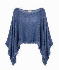 Poncho - Denim