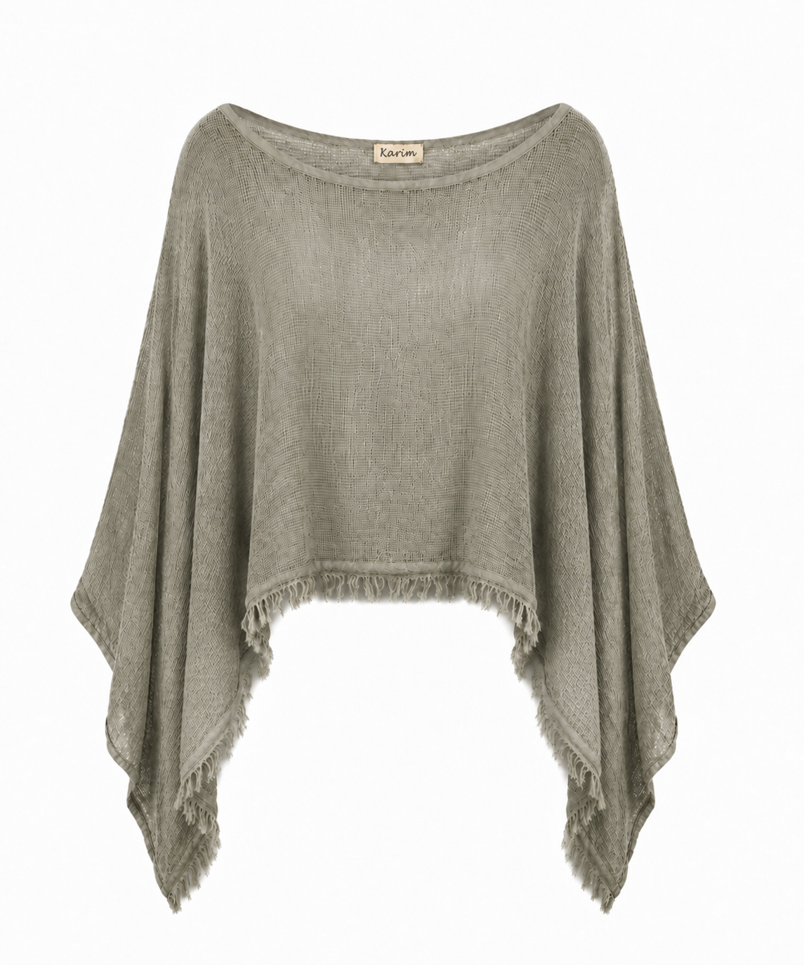 Poncho - Taupe