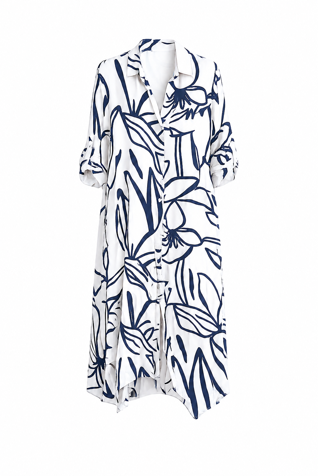 Botanical Lines Duster