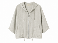 Linen Jacket with zipper