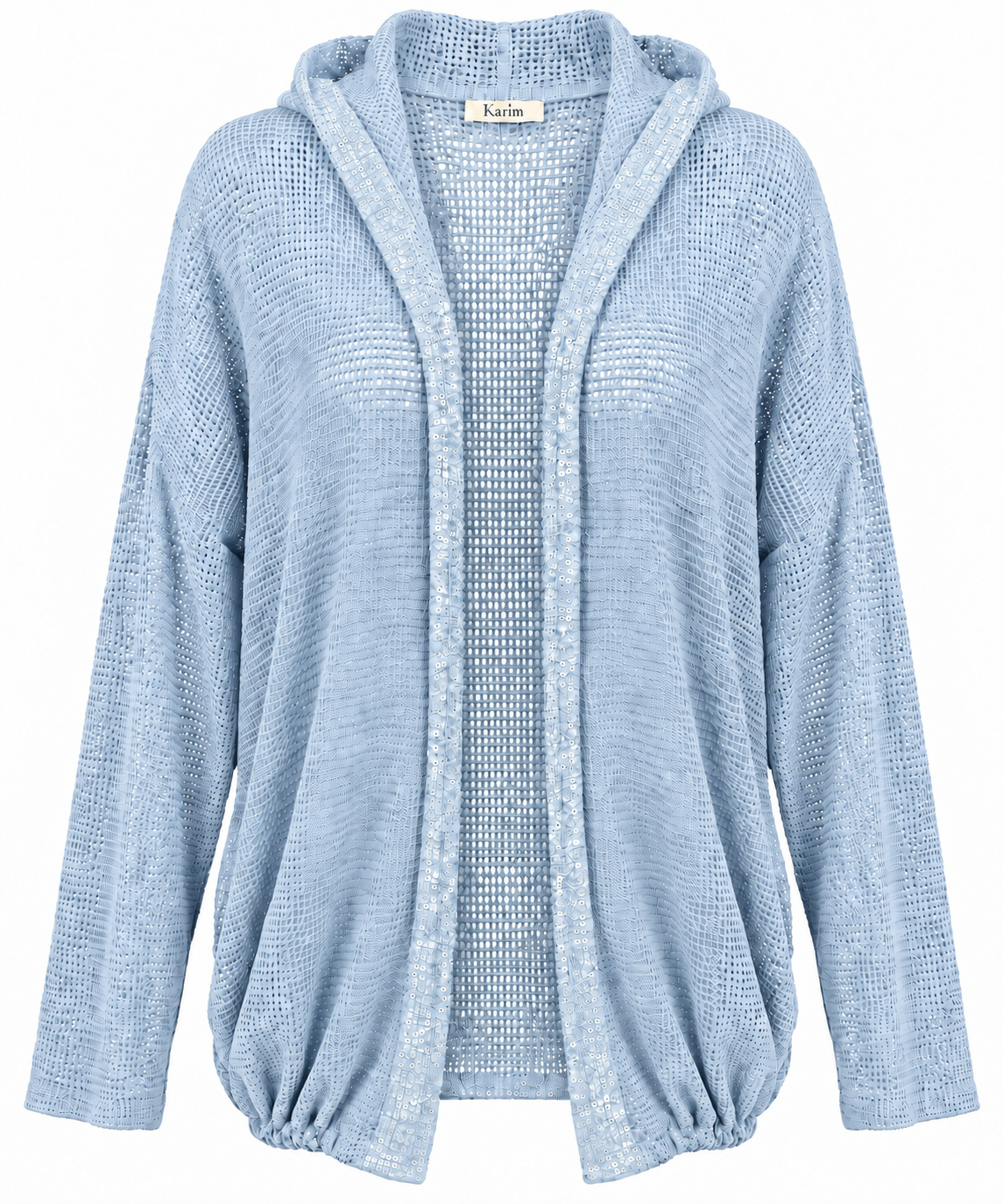 Star Hooded Cotton Cardigan