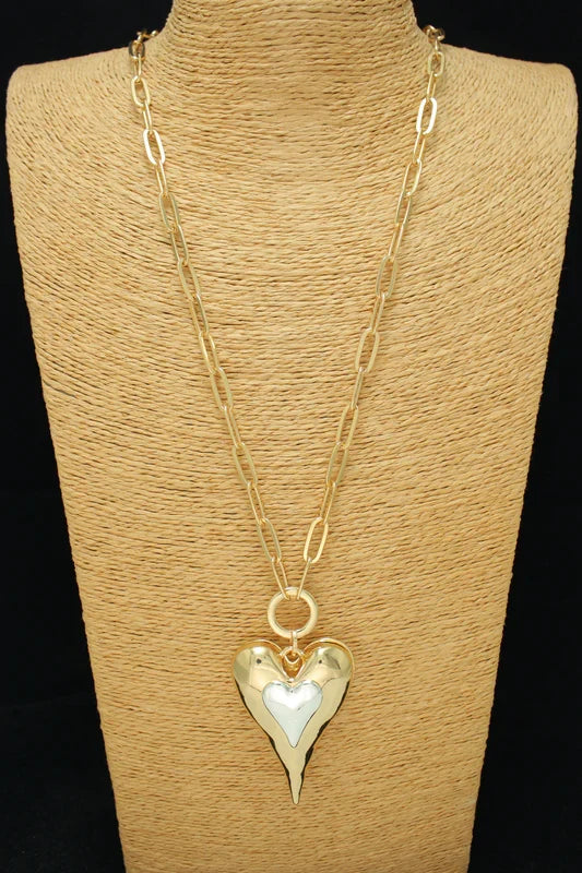 Heart-Shaped Necklace-Mini Heart